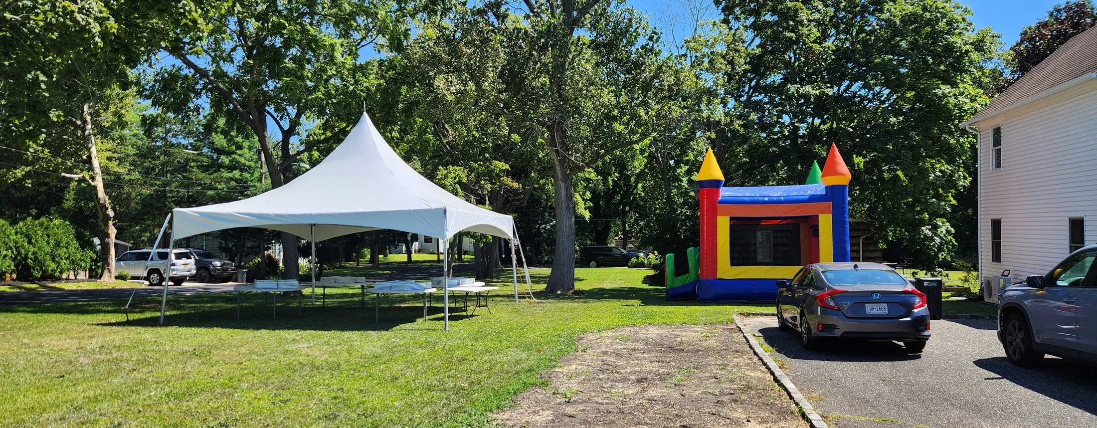 13x13 castle bounce house rental on Long Island NY