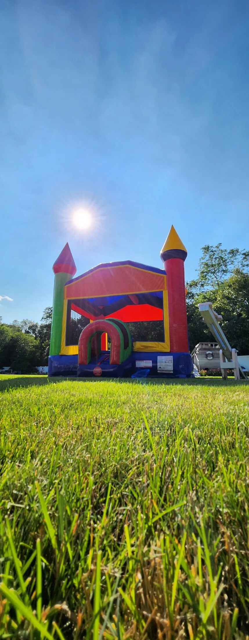 13x13 castle bounce house rental on Long Island NY