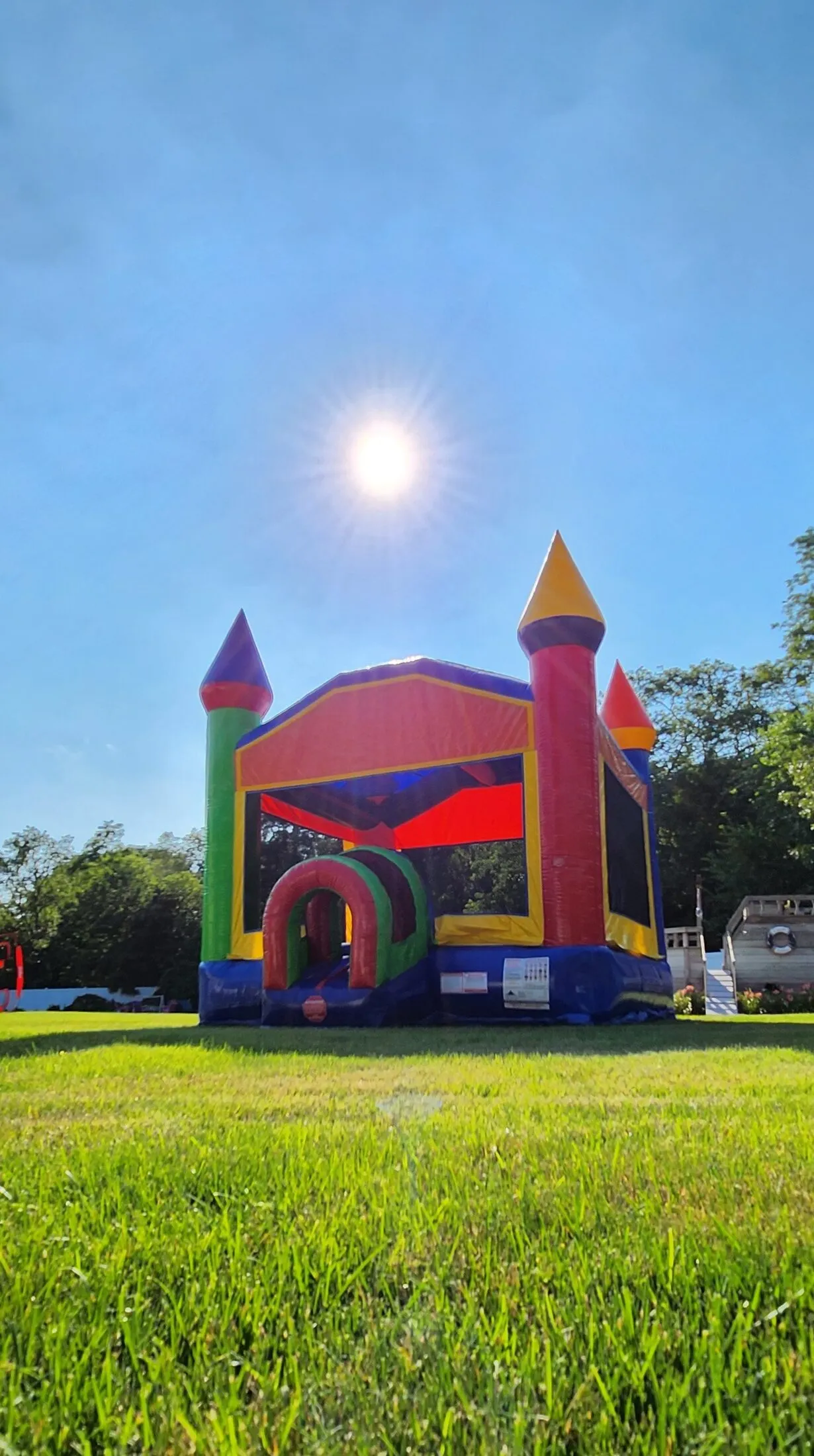 13x13 castle bounce house rental on Long Island NY