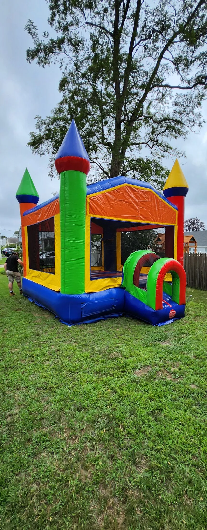 13x13 castle bounce house rental on Long Island NY