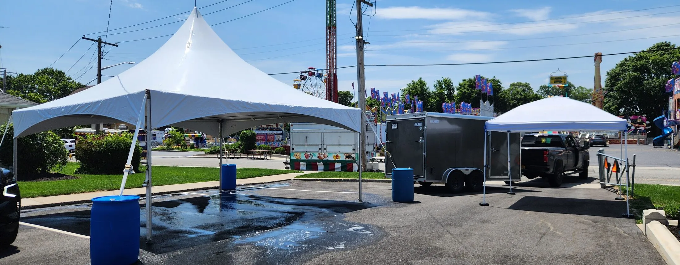 20x20 high peak tent rental on Long Island NY
