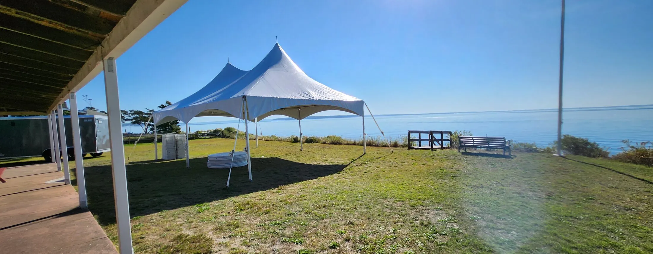 20x30 high peak tent rental on Long Island NY