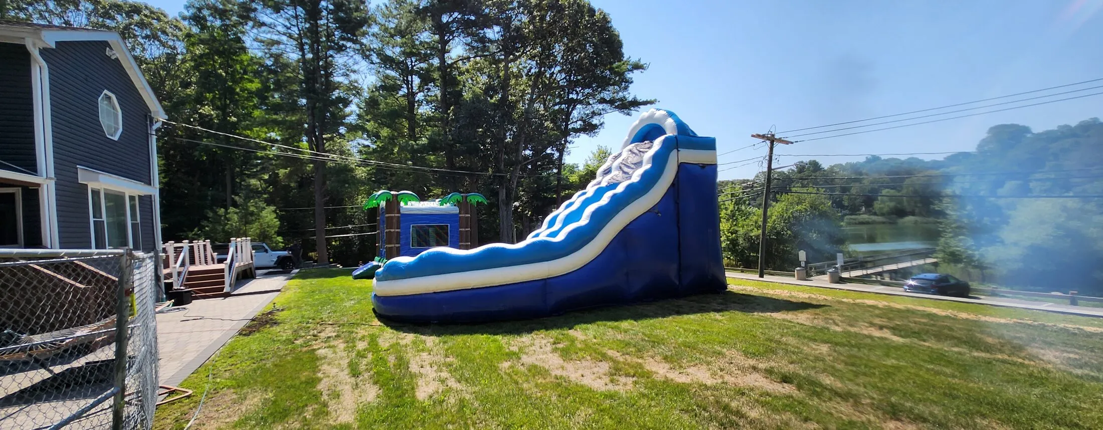 Waverunner inflatable water slide rental Long Island NY